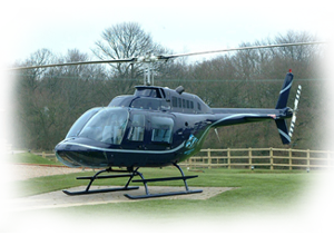 Boek een helikoptervlucht met een Bell 206 Jetranger