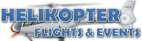 Een helikoptervlucht met luchtdopen